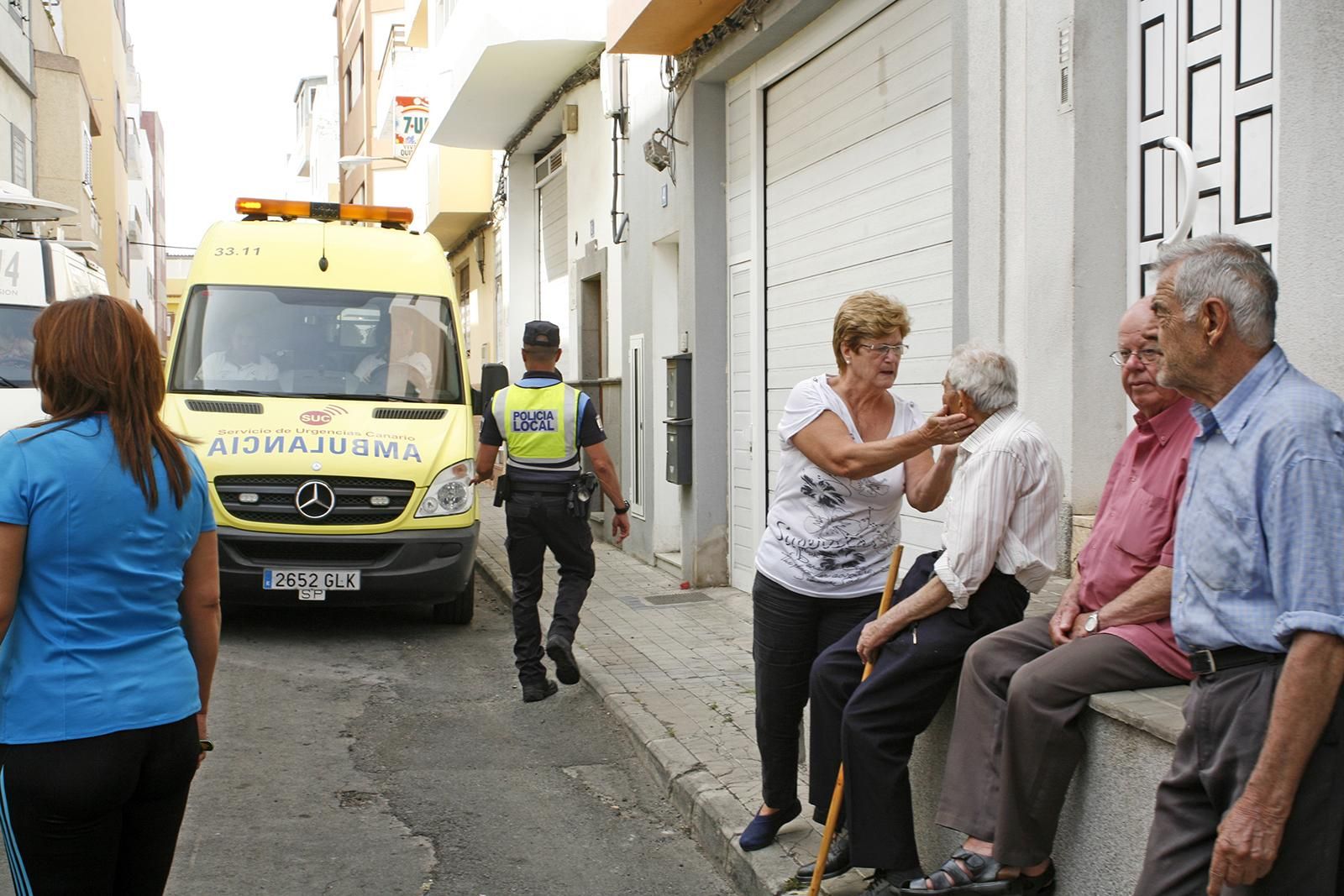 Calle en Almatriche donde sucedió el tiroteo (ALEJANDRO RAMOS)