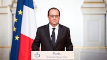 El presidente francés, François Hollande.