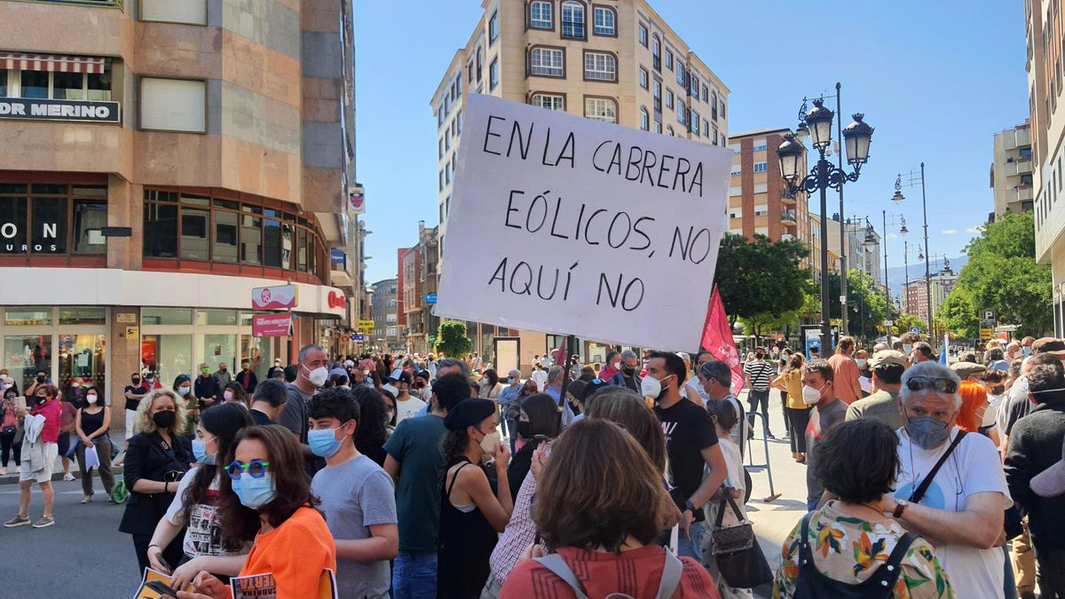 Manifestación en Ponferrada.