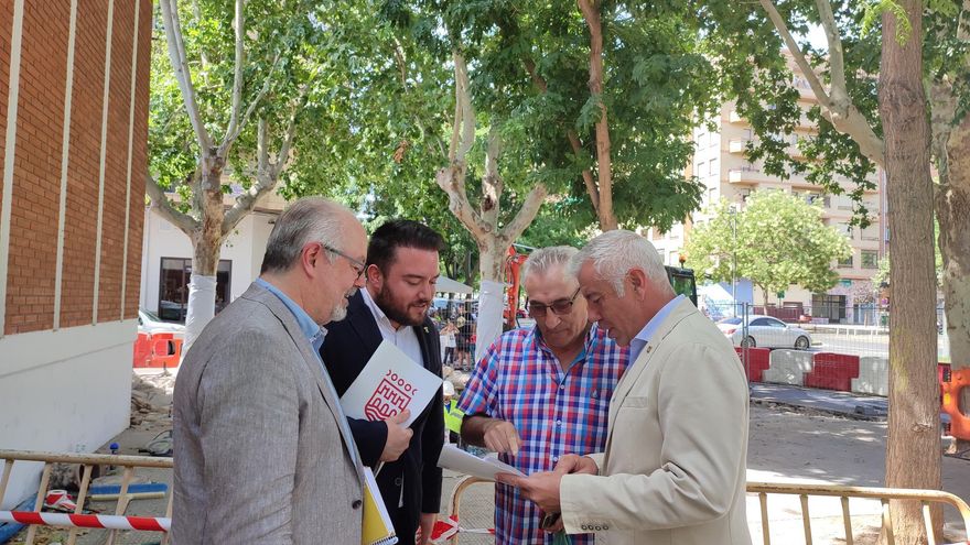 Una de diez: concluida la primera puerta para mejorar la seguridad peatonal en el barrio de San José