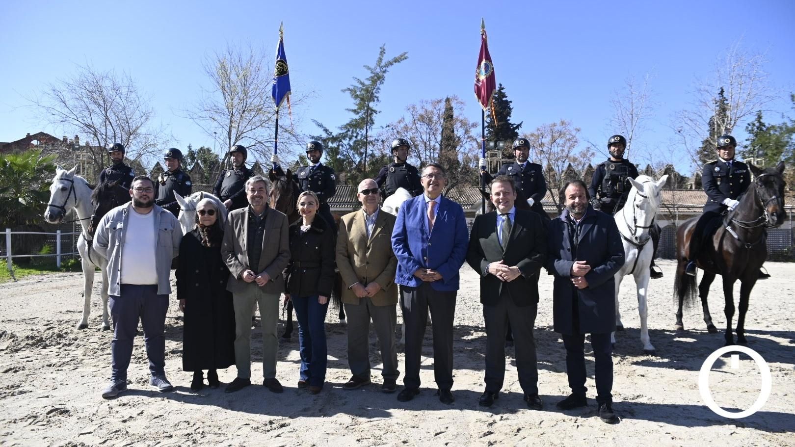Marcha hípica por el día de Andalucía