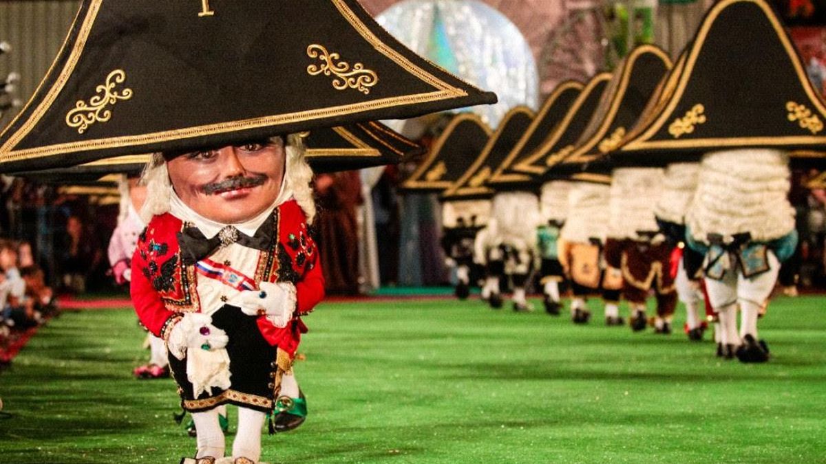 Imagen de archivo de la Danza de Los Enanos.