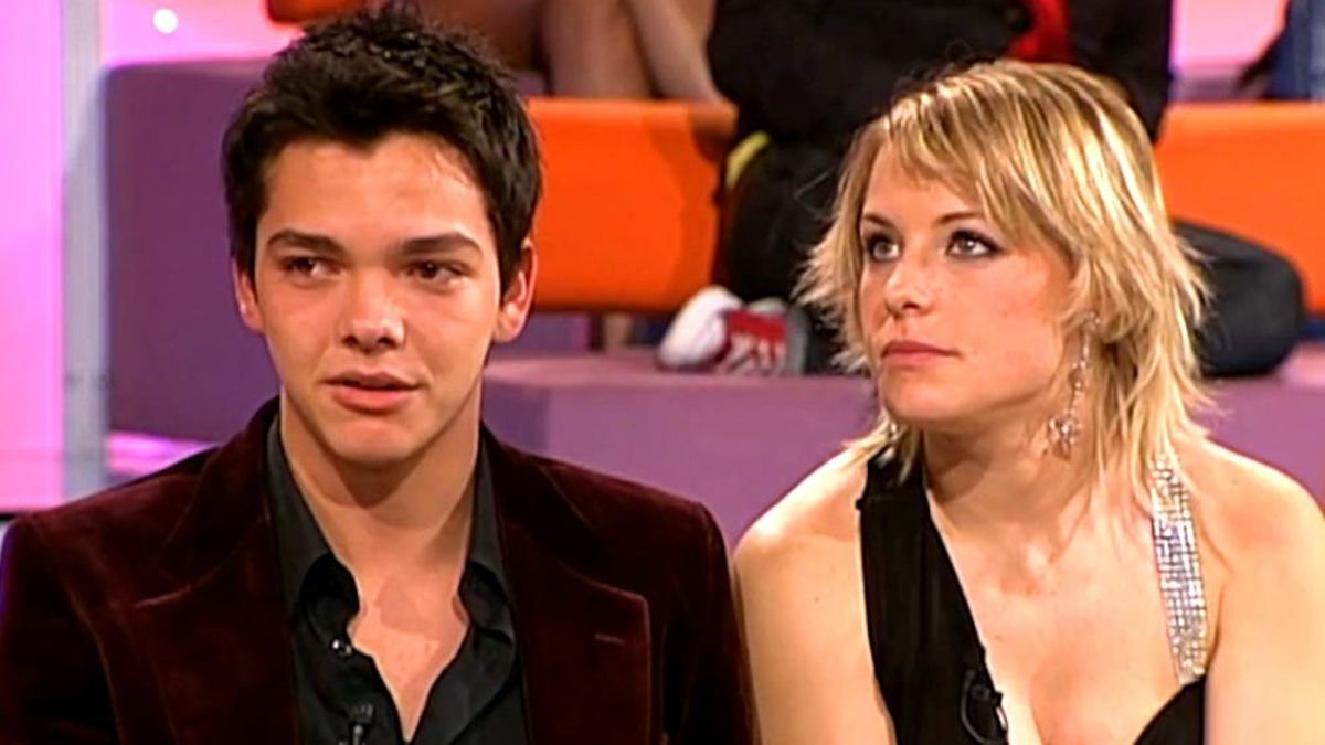 Sergio Rivero y Soraya Arnelas, en la final de 'OT 2005'