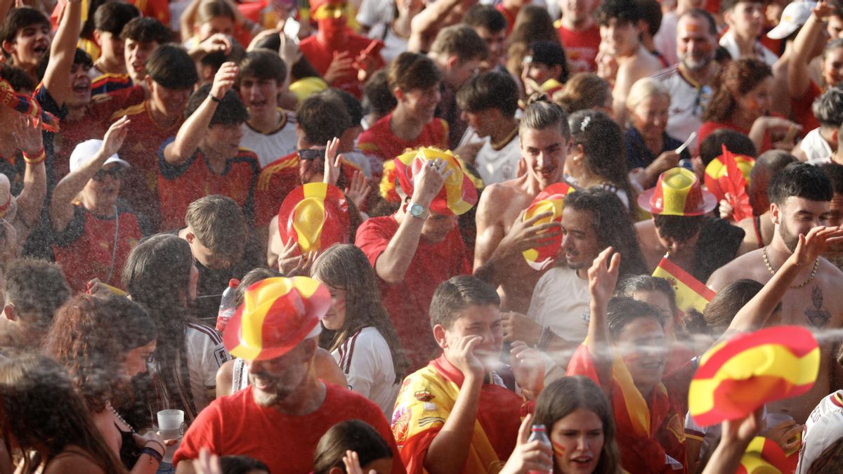 El ambiente de la afición española en el Córdoba Live, en imágenes
