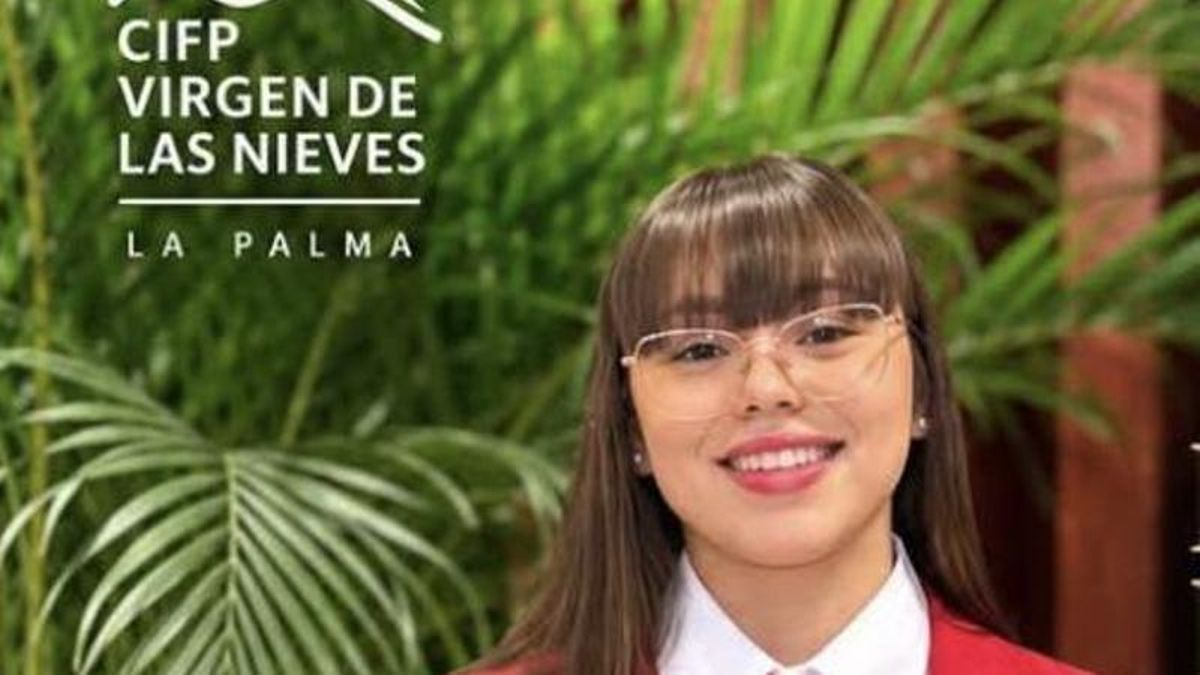 La alumna palmera Laura Daniela logra la Medalla de Excelencia en  Servicios de Restaurante y Bar en las  Olimpiadas de FP de Shanghái