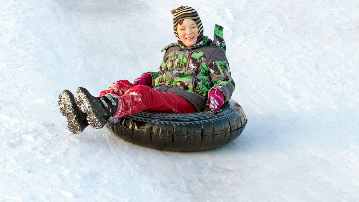 'Snowtubing' o flotadores gigantes.