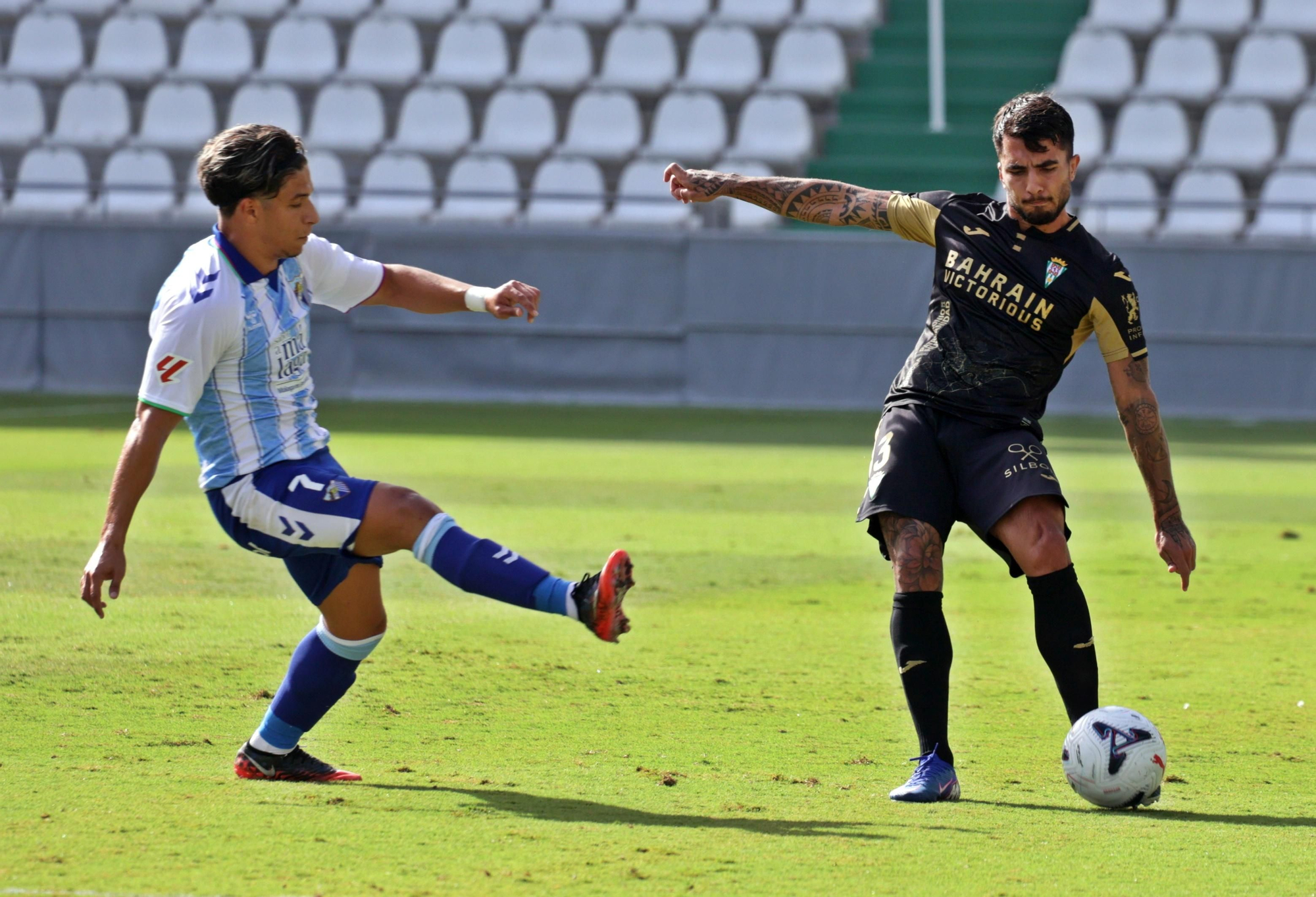Entrenamiento conjunto entre Córdoba CF y Málaga CF