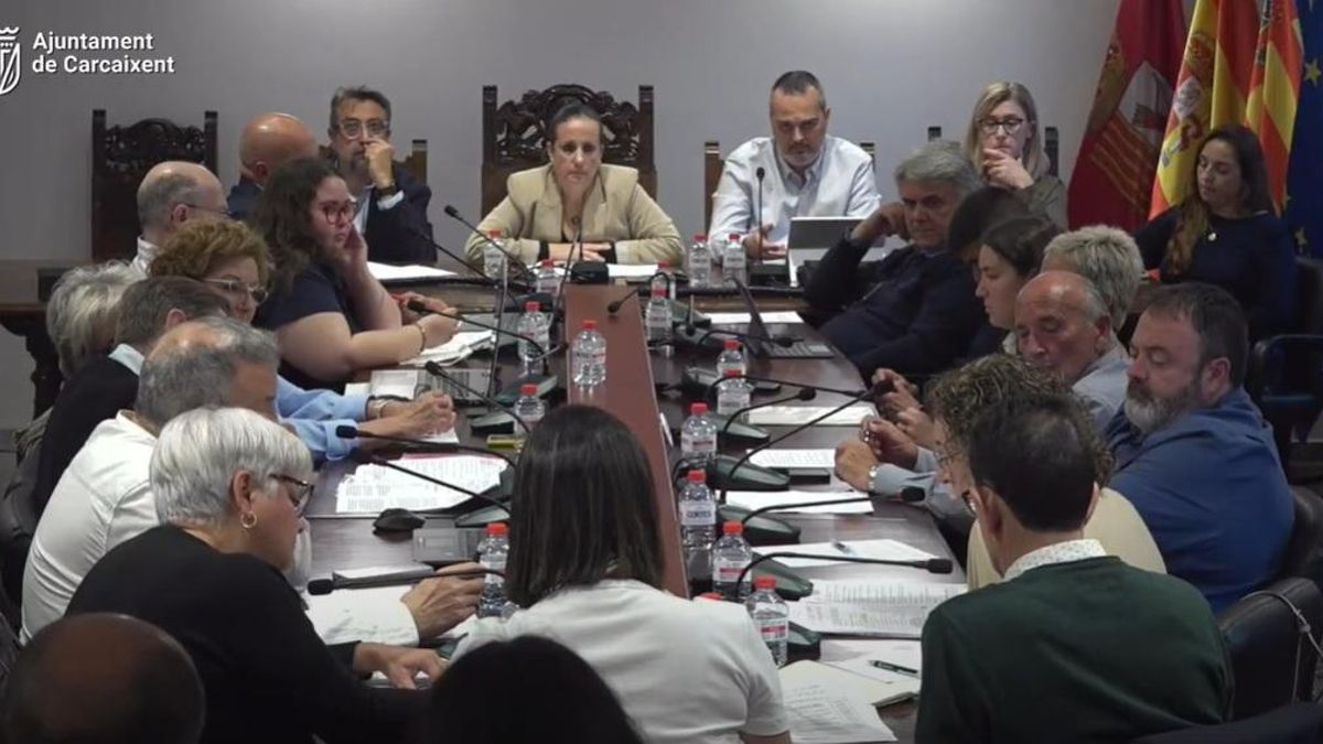 Pleno municipal de Carcaixent.