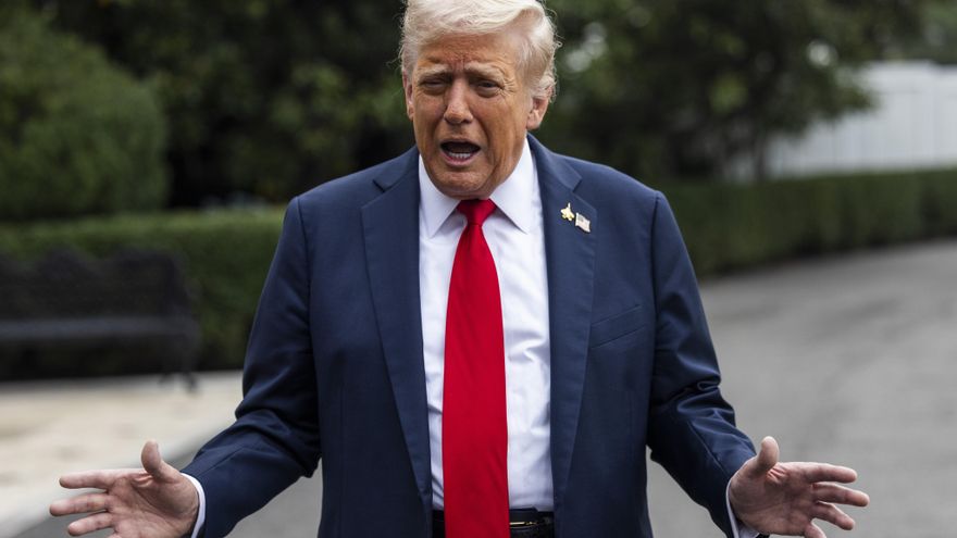 El presidente de EE.UU., Donald Trump. EFE/EPA/JIM LO SCALZO