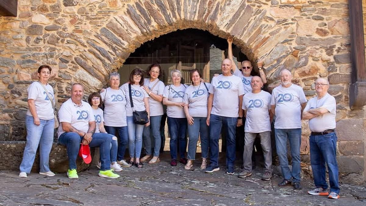Miembros de la compañía lacianiega de teatro 'El Escarpín'.