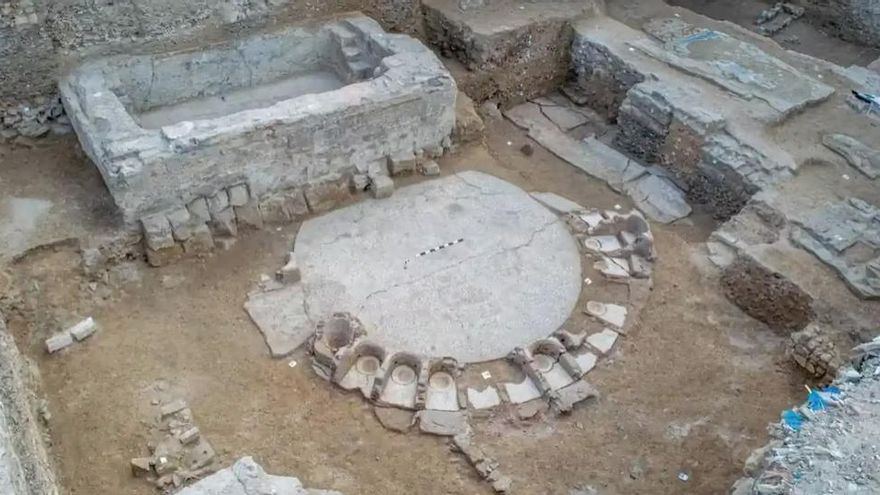 Un baño ptolemaico y una villa romana con mosaicos: los últimos descubrimientos en Alejandría