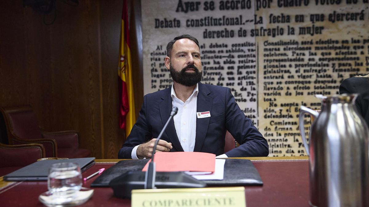 Archivo - El presidente de Enusa, Mariano Moreno Pavón, comparece en la comisión de investigación sobre el ‘caso Koldo’, en el Senado, a 15 de septiembre de 2025, en Madrid (España).