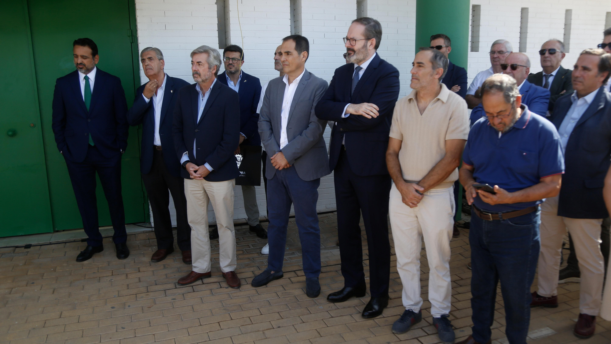 Homenaje a Rafael Campanero en la Puerta 0 de El Arcángel