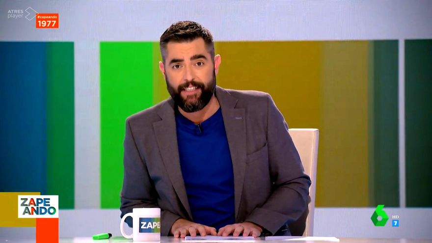 Dani Mateo, de baja en laSexta por covid: "Gracias a las benditas vacunas, está siendo un catarro"