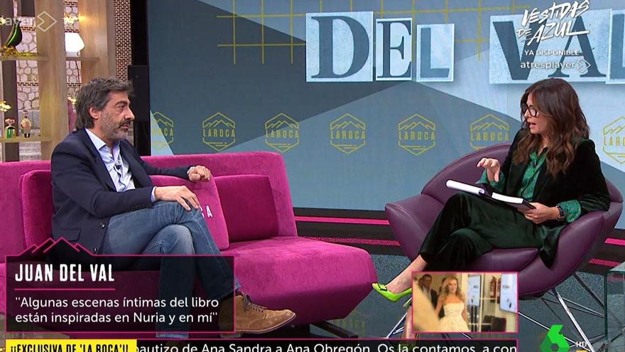 Nuria Roca entrevistó a Juan del Val en 'La Roca': "¿Alguna vez se te ha pasado por la cabeza dejarlo todo?"