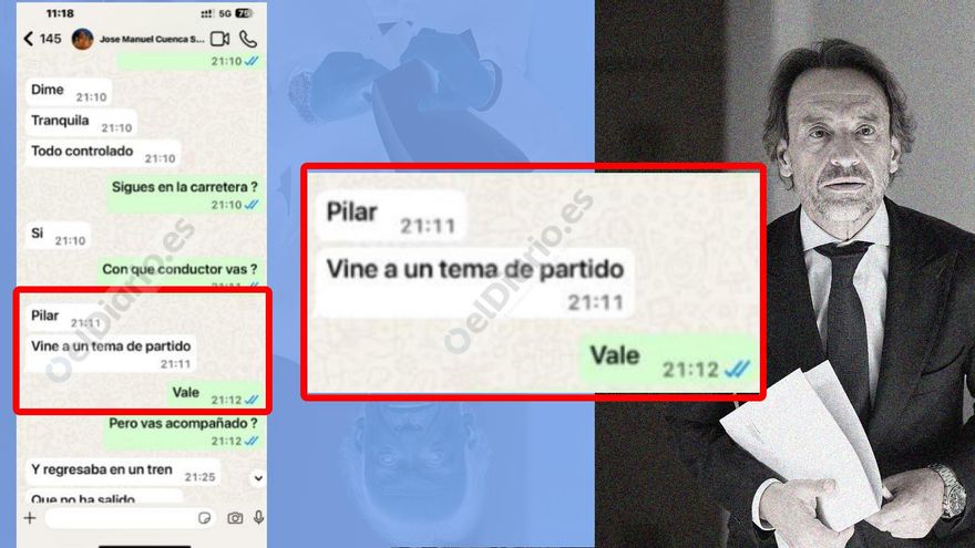 El jefe de gabinete de Mazón abandonó el Palau de la Generalitat en plena alerta roja de la dana por "un tema de partido"