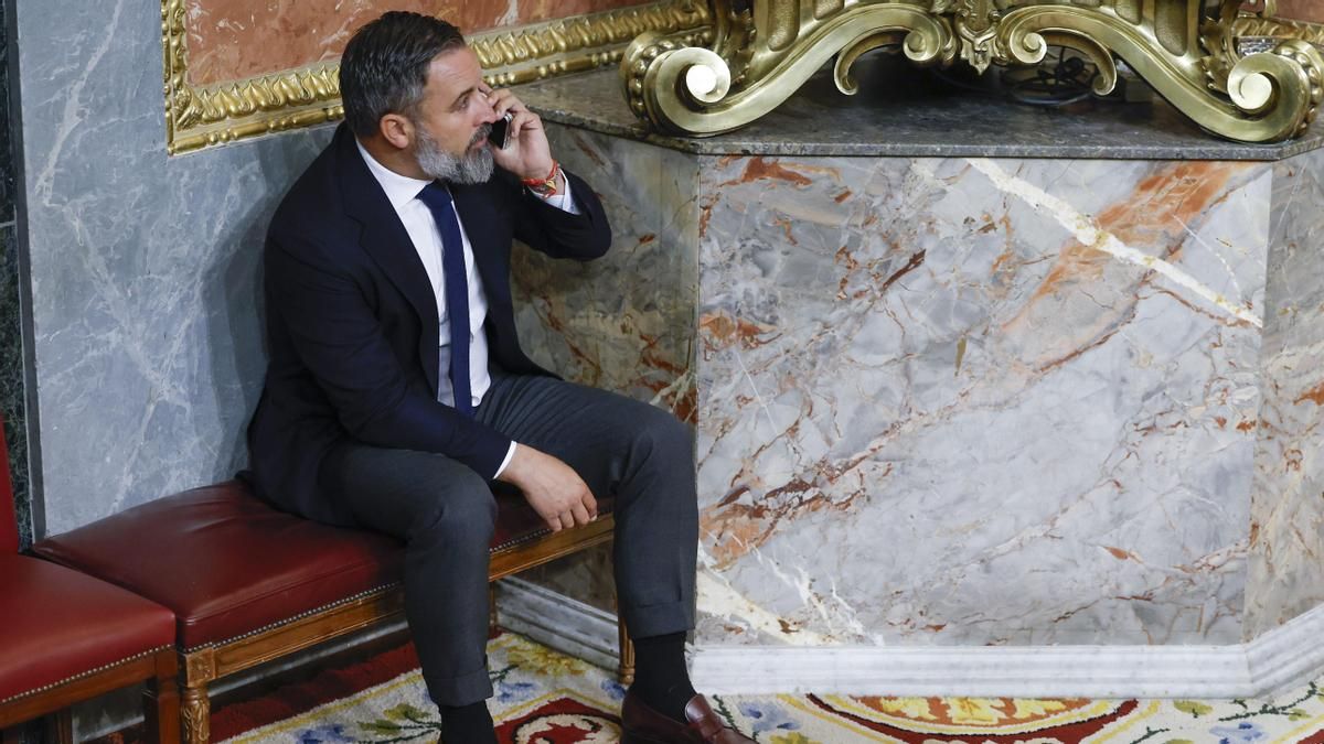 Abascal acusa a Sánchez de "perjudicar gravísimamente" la seguridad: "Es la  mayor calamidad que ha tenido España en mucho tiempo"