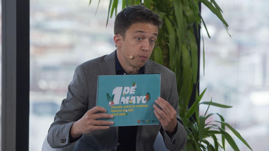 El portavoz de Más País en el Congreso, Íñigo Errejón.