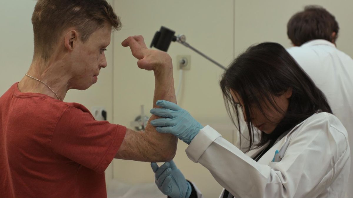 Aleixo, en una revisión médica