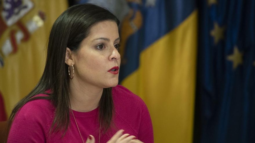 Yaiza Castilla, Consejera de Turismo, Industria y Comercio del Gobierno de Canarias.