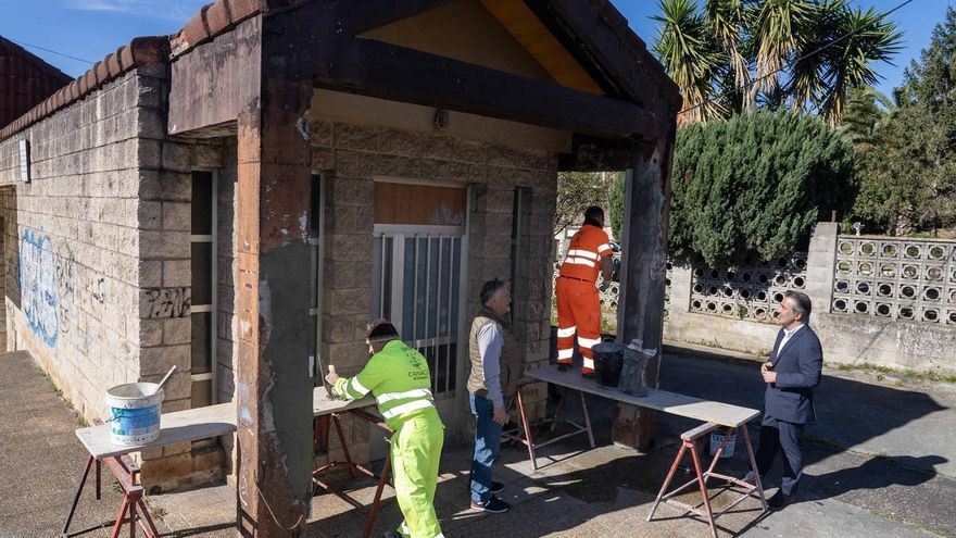 Obras en La Escueluca.
