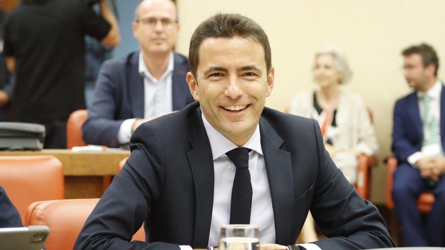 El secretario general del PSOE de Cantabria, Pedro Casares