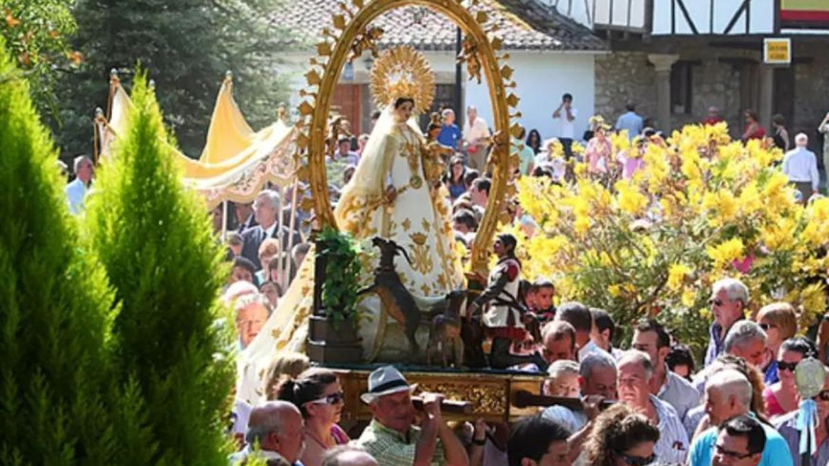 Procesión de la Virgen de Chilla