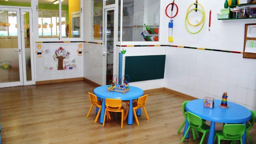 Parte de las instalaciones de la escuela infantil en Sevilla.