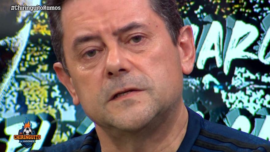 Roncero, entre lágrimas en 'El Chiringuito' por la marcha de Ramos del Madrid: "Te querré toda la vida"