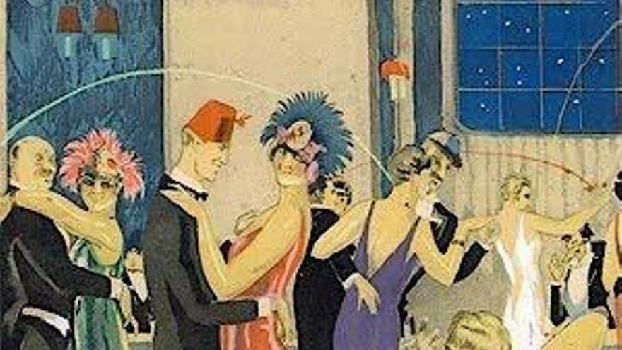 Ilustración de la época parisina