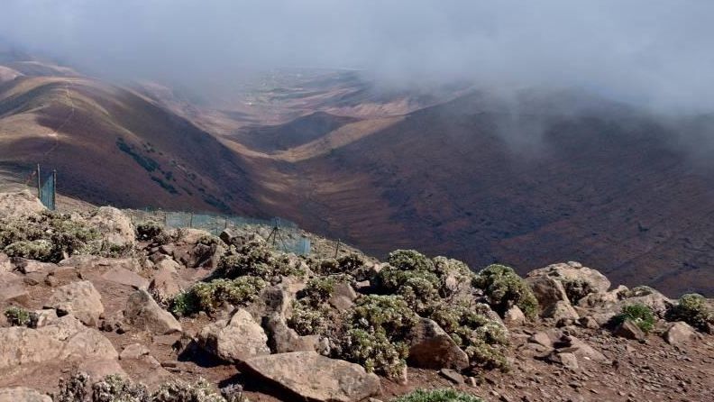 Muere una senderista tras encontrarse mal  a causa del calor  en Fuerteventura
