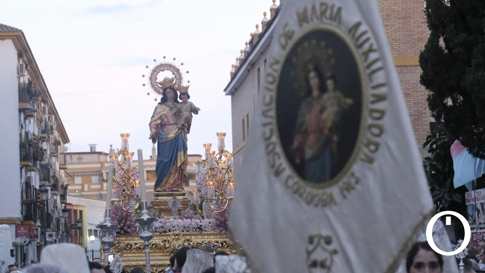 Procesión de María Auxiliadora en Córdoba.