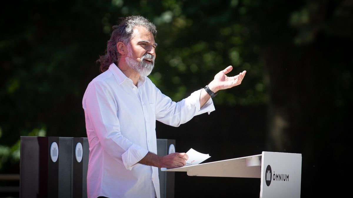 Archivo - El presidente de Òmnium Cultural, Jordi Cuixart