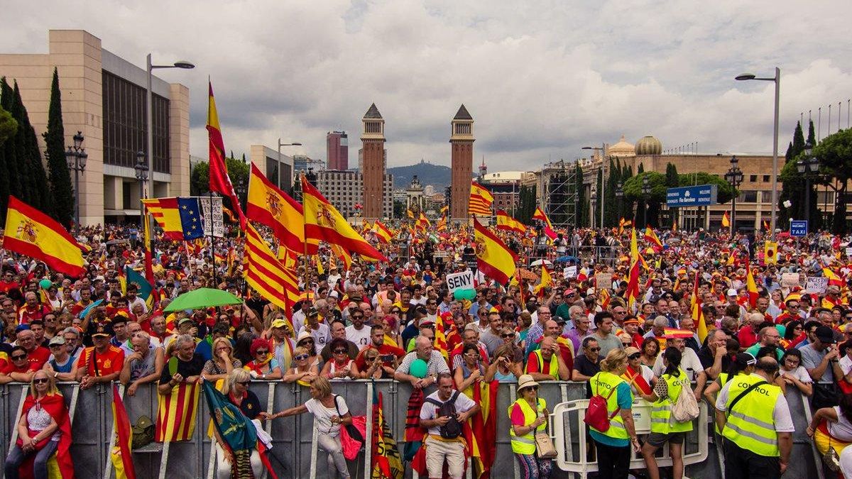 Manifestación de este domingo en Barcelona