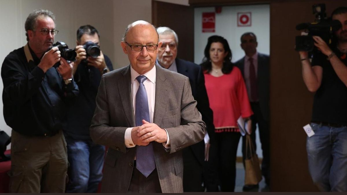 El ministro de Hacienda, Cristóbal Montoro.