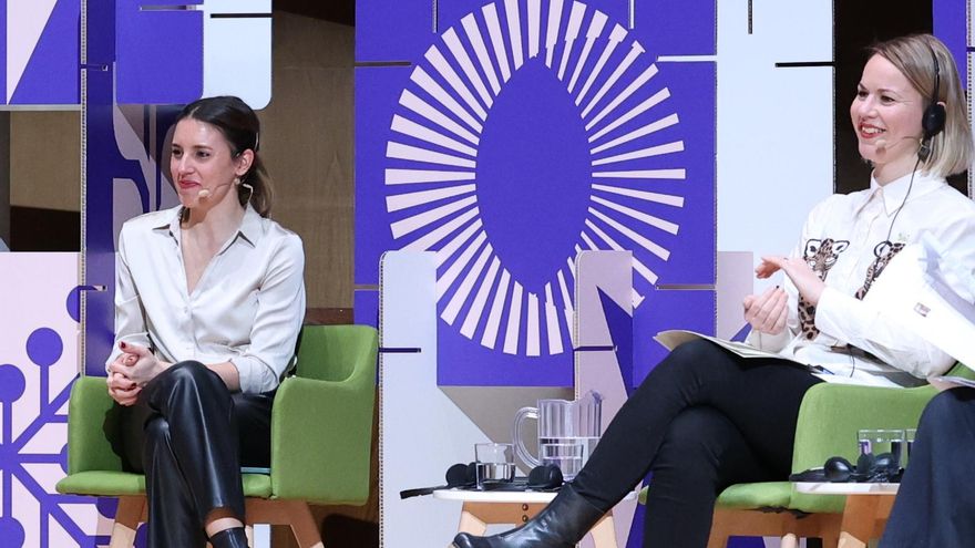 La ministra de Igualdad, Irene Montero, en la apertura del Congreso este viernes.