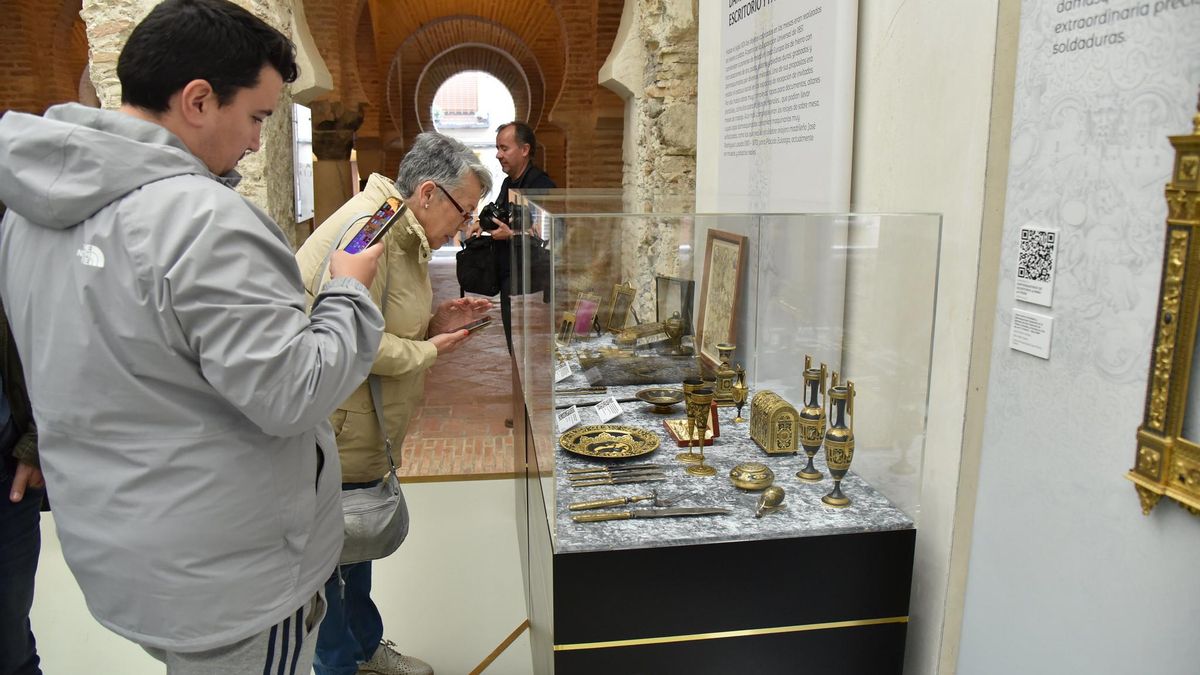 Exposición sobre damasquinado en la Mezquita de Tornerías