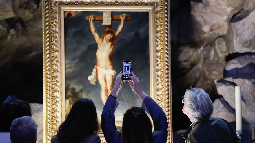 Una iglesia de París acoge la primera exhibición pública de un Rubens redescubierto
