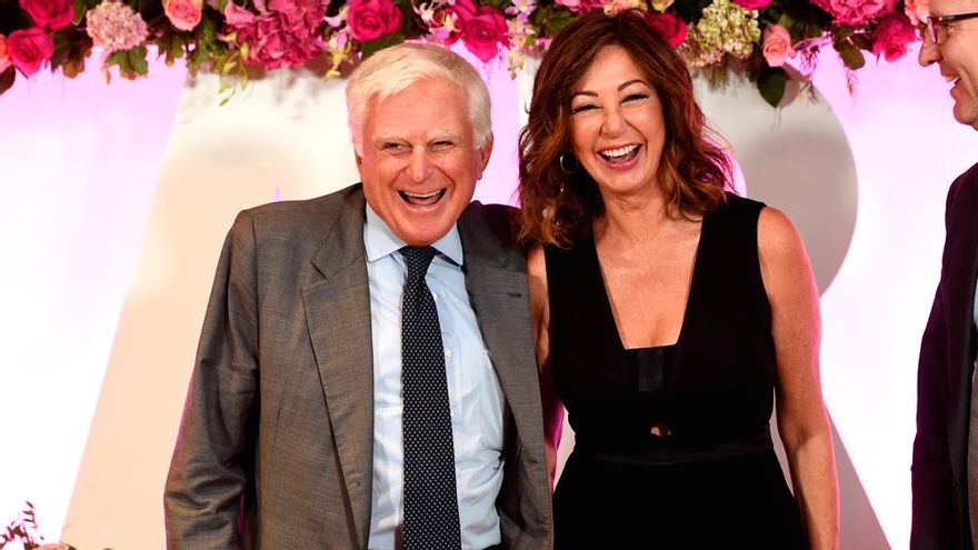 Paolo Vasile y Ana Rosa Quintana