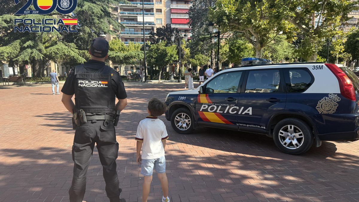 Drones, helicóptero y más de 360 agentes: la Policía Nacional blinda Logroño para San Mateo