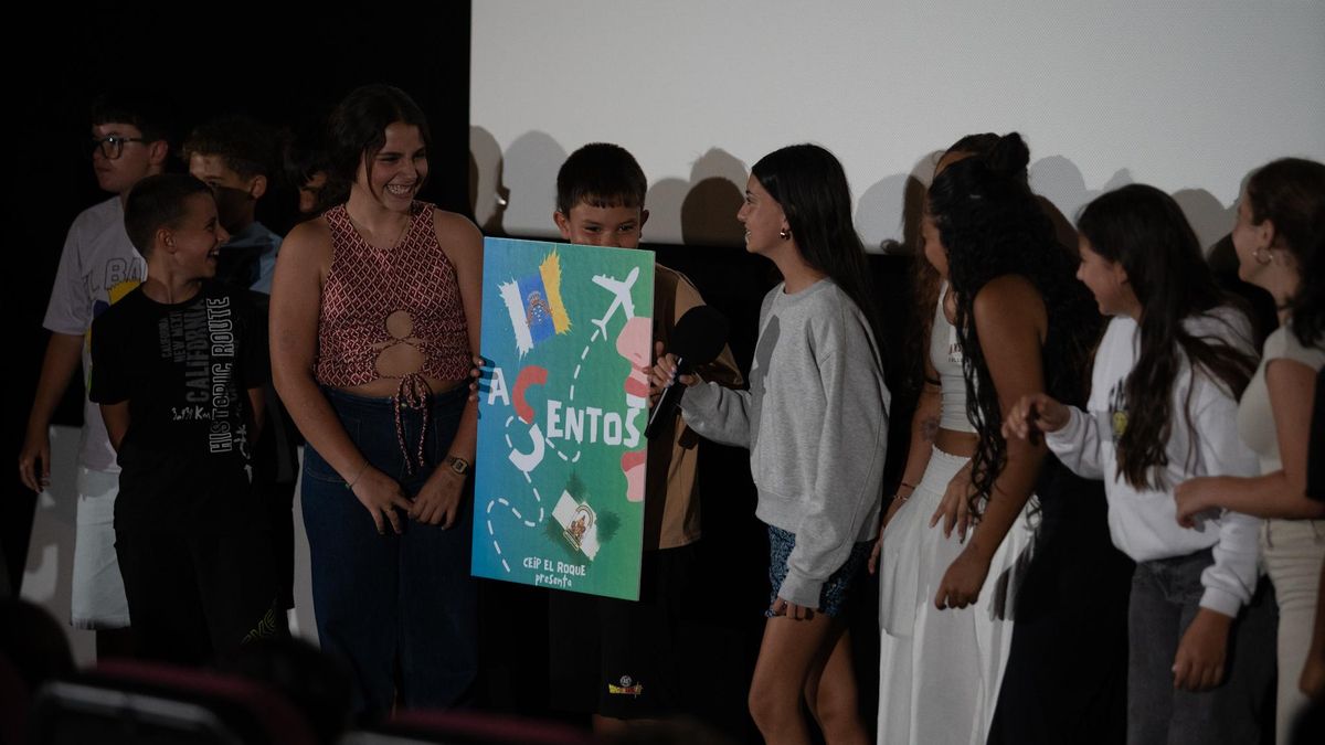 ‘Acentos’, del CEIP El Roque obtuvo el segundo premio.