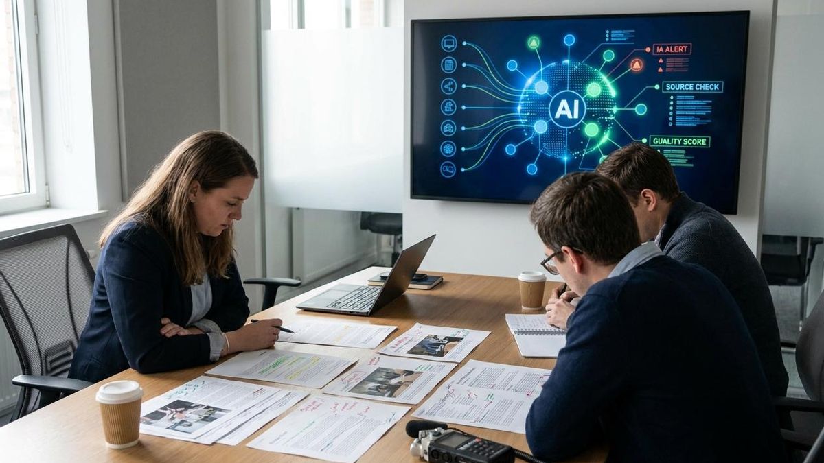 Cómo usar inteligencia artificial en comunicación sin poner en riesgo fuentes, datos y reputación