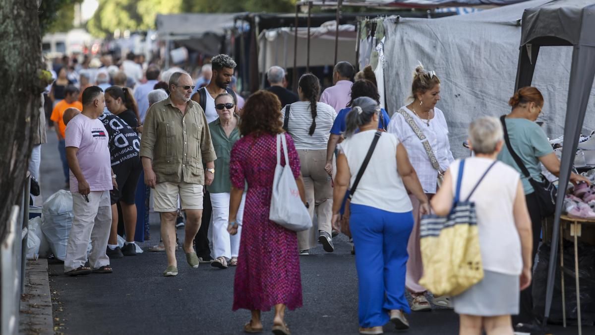 Mercadillo del sector sur vuelve junto a la avenida de Cádiz