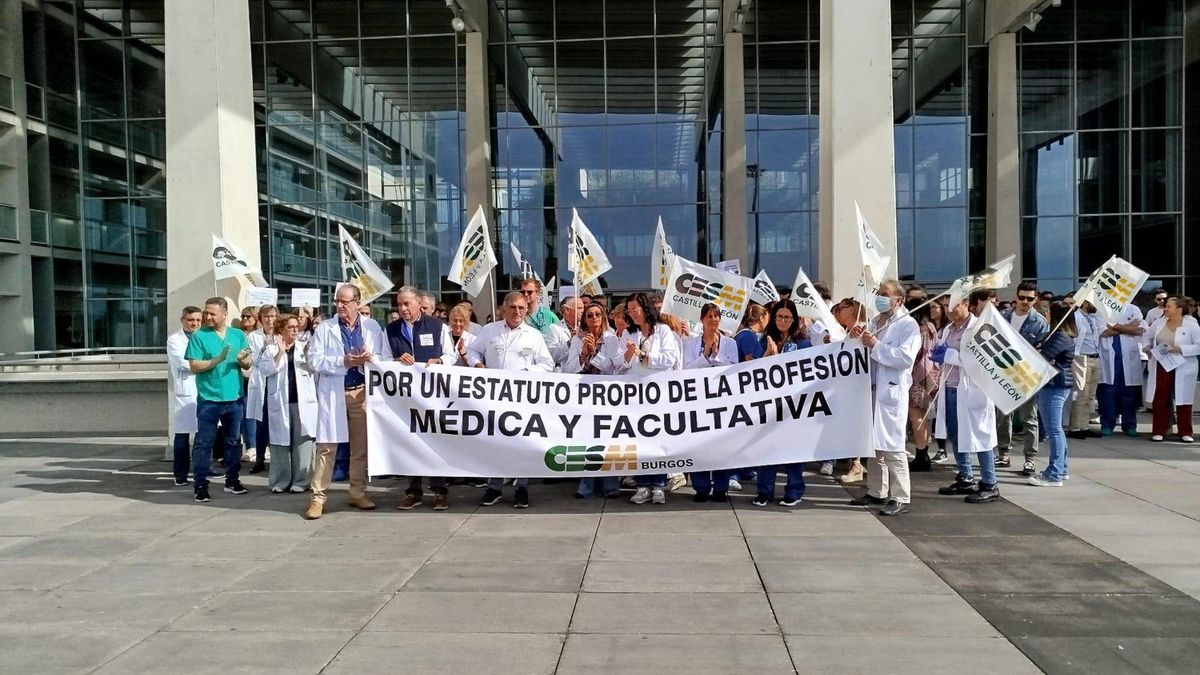 El sindicato médico CESM cifra seguimiento de la huelga en el 90% en Castilla y León y la Junta en el 36,25%