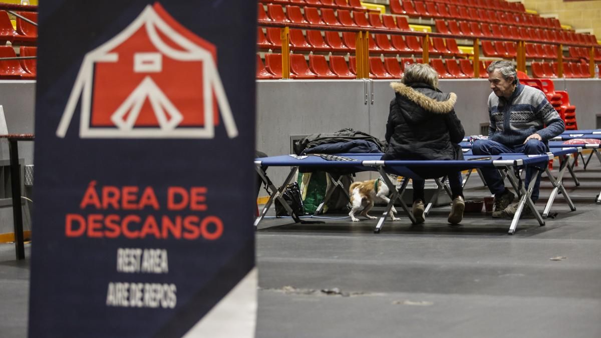 Familias en el dispositivo de Cruz Roja de Vista Alegre