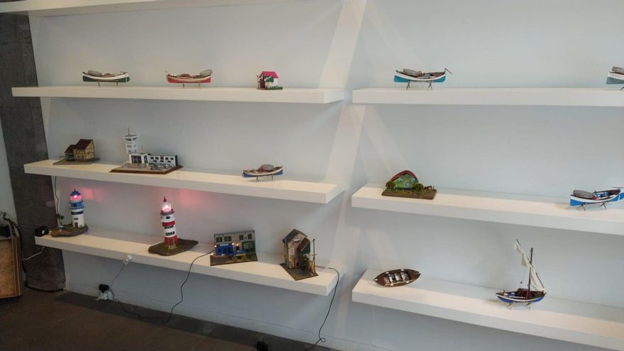 Obras de José Cáceres expuestas en la Fedac