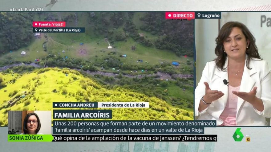 Andreu, sobre los hippies del Encuentro Arcoíris: Se ha apercibido y denunciado por acampar en una espacio no permitido