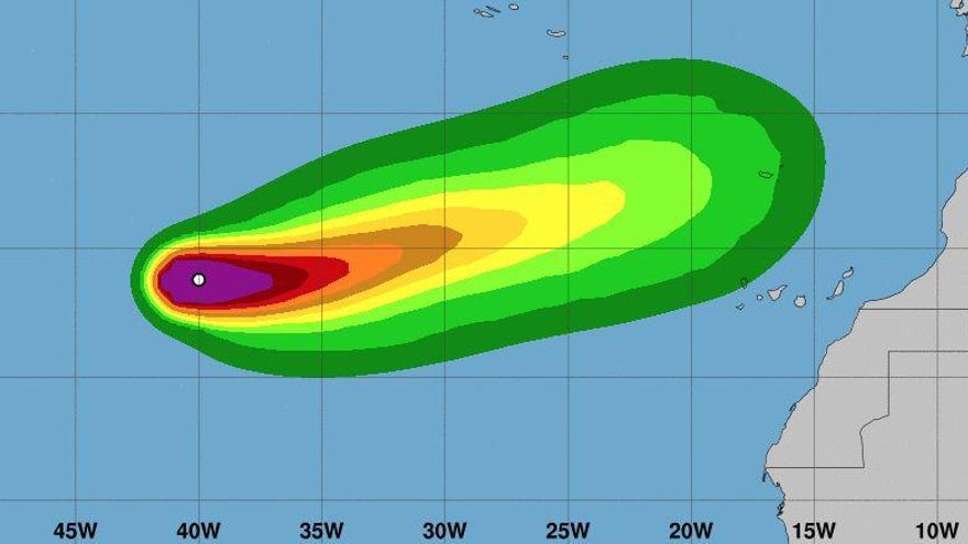 Se cumplen los pronósticos y se forma el ciclón tropical Theta, que podrá afectar a Canarias en los próximos días