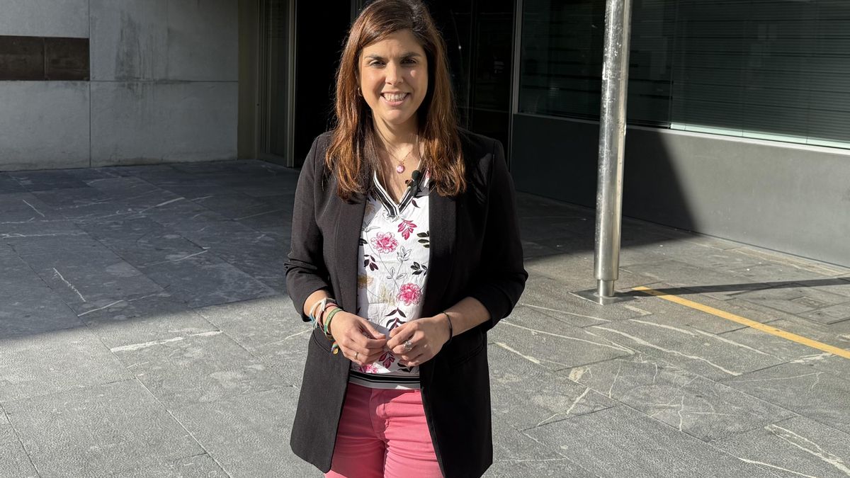 La concejala delegada del área de Desarrollo Sostenible y Medio Natural de Barakaldo, Alba Delgado.