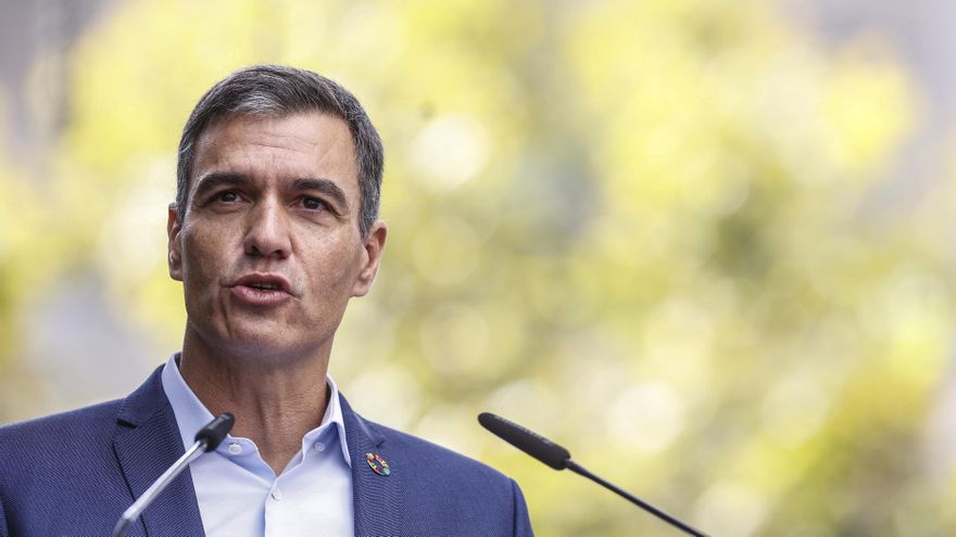 El presidente del Gobierno, Pedro Sánchez